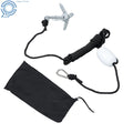 Folding Grapnel Anchor Kit for Kayaks Canoes Paddle Board (Portable, 1.5lb)