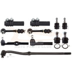 Set of 11 Ball Joint Tie Rod End Sway Bar Link for Dodge Ram 1500 (1994–1997)