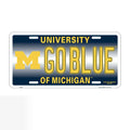 Michigan Wolverines License Plate Sign for Car Truck (Made in USA)