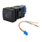 12V LED Fog Light Push Button Switch for Toyota Camry, Corolla (2002-2023)