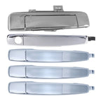 Chrome Door Handles + Tailgate W/o Keyhole 5pcs for Holden Colorado (2012–2016)