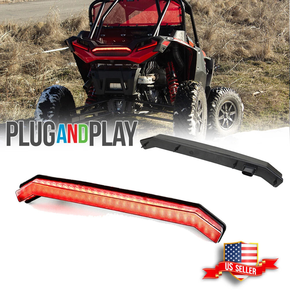 Smoke Rear LED Tail Light for Polaris RZR XP/XP 4 1000 (2019–Present)