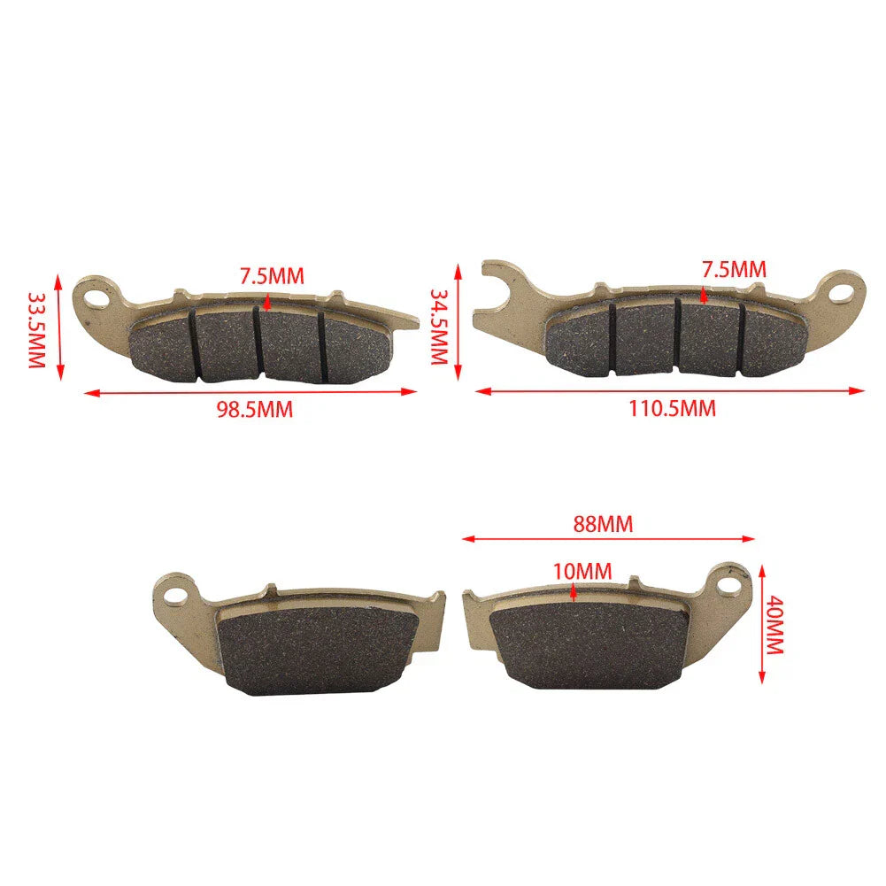 Brake Pads for Honda CRF 250L ABS Rally (2013-2021)