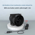 Plastic Housed Smoke Fan with Copper Motor for Moxibustion Control