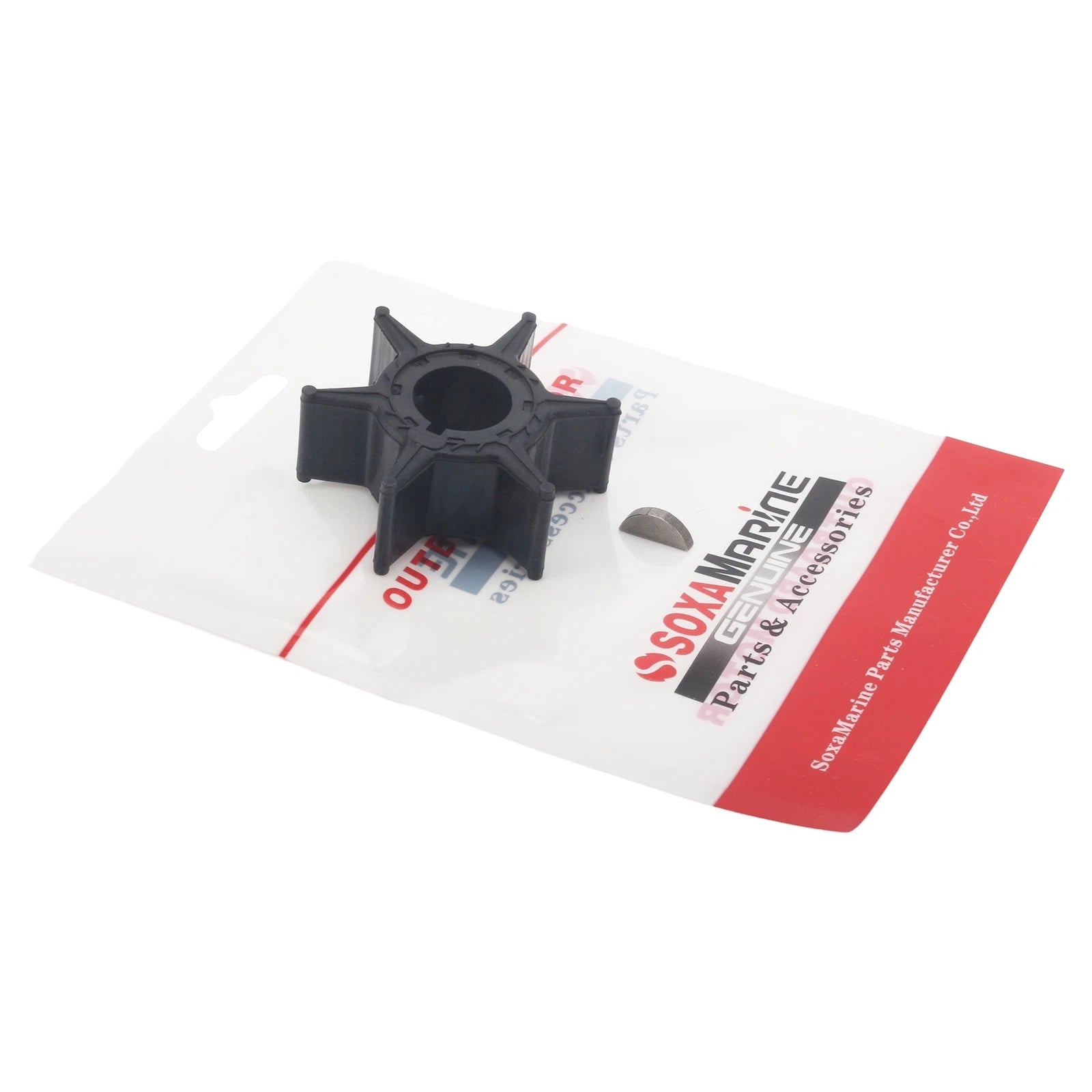 Water Pump Impeller & Key for Yamaha Outboard (6H4-44352)
