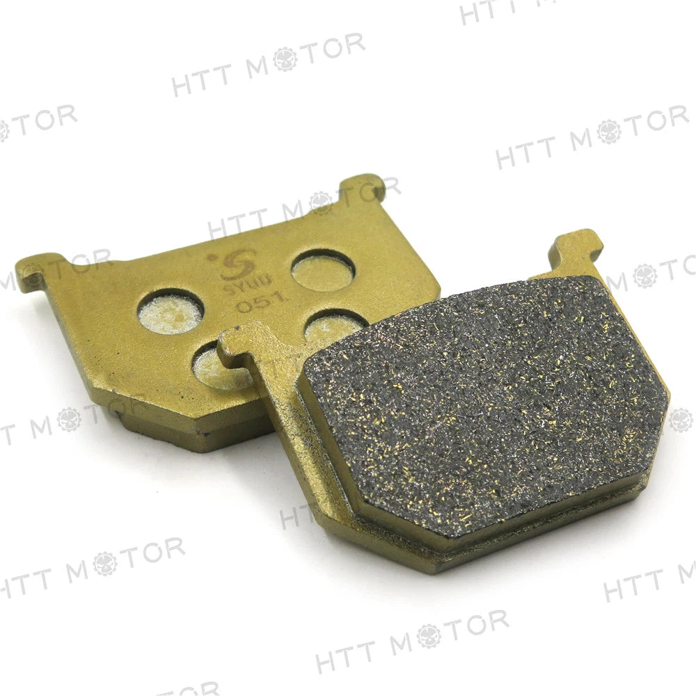 Set of 4 Semi Metallic Brake Pads for Suzuki GN400 GS1000 GV700GL (1978–1984)