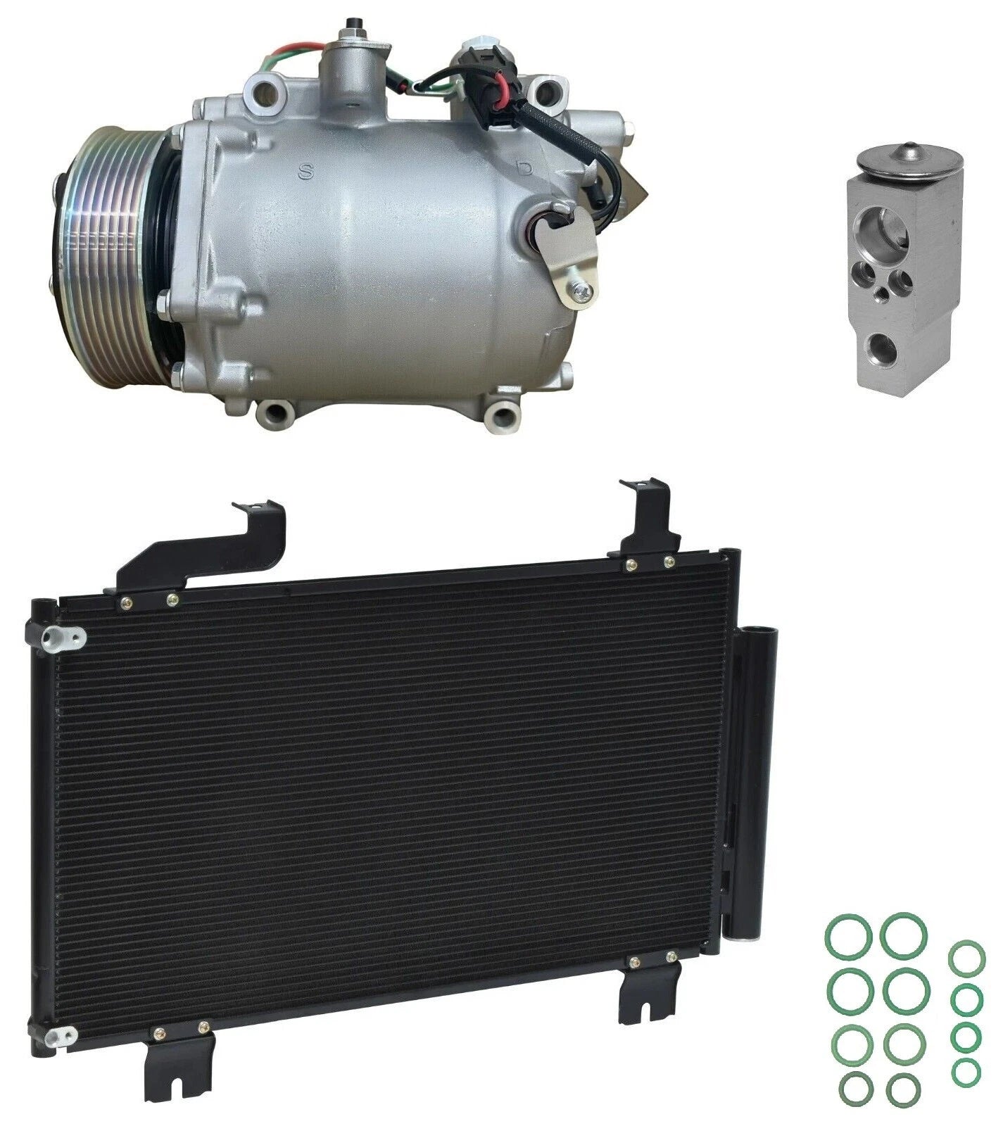 A C Compressor Kit With Condenser for Acura TSX 2.4L (2014–2015)