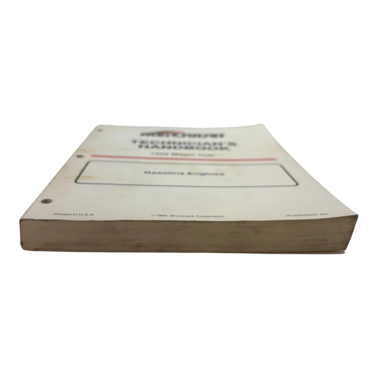 Gasoline Engines Technician's Handbook for MerCruiser (1994) 90-806535940