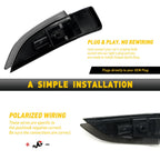 LED Smoked Mirror Side Turn Signal Light for Toyota Altis/Corolla (2014–2017)