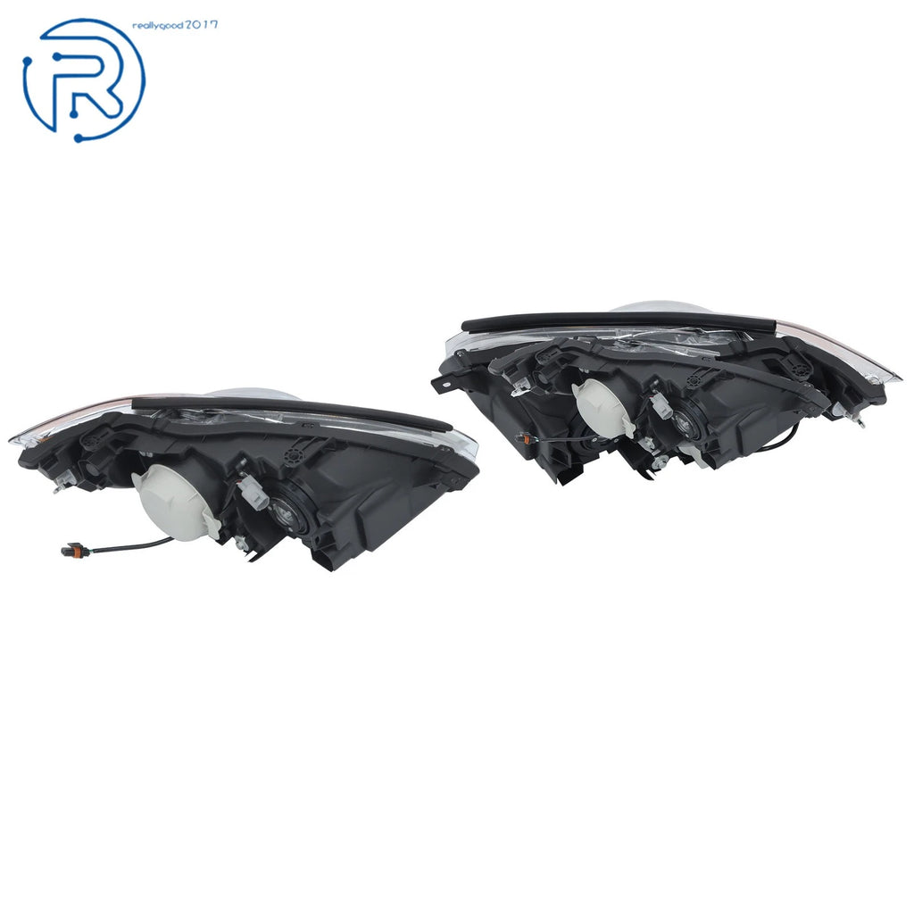Set of 2 Halogen Headlights for Subaru Legacy/Outback (2005–2007) Chrome Housing