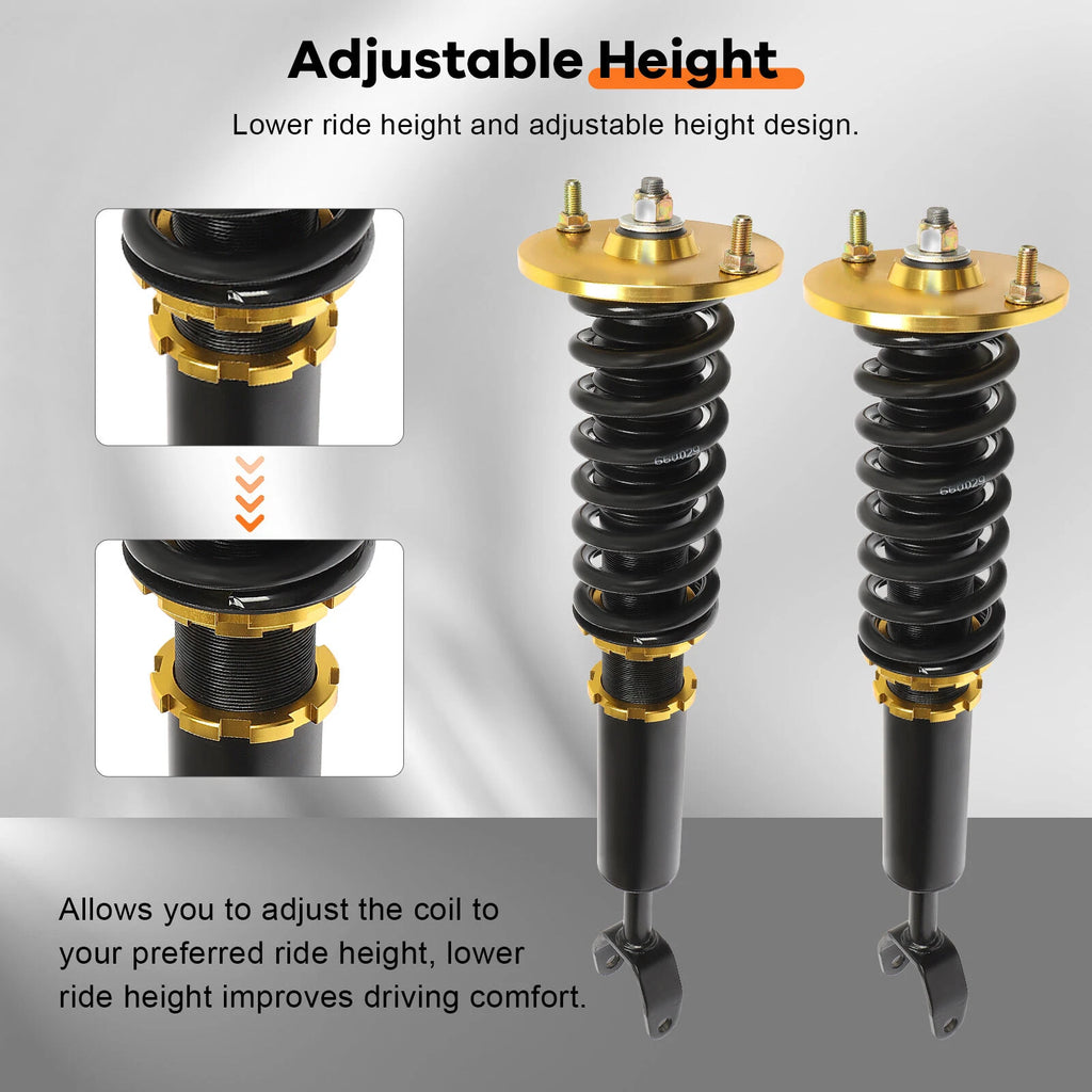 Coilovers for Honda Prelude (1992-2001) Adjustable Height Suspension Kit