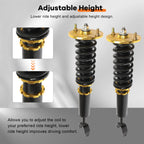 Coilovers for Honda Prelude (1992-2001) Adjustable Height Suspension Kit