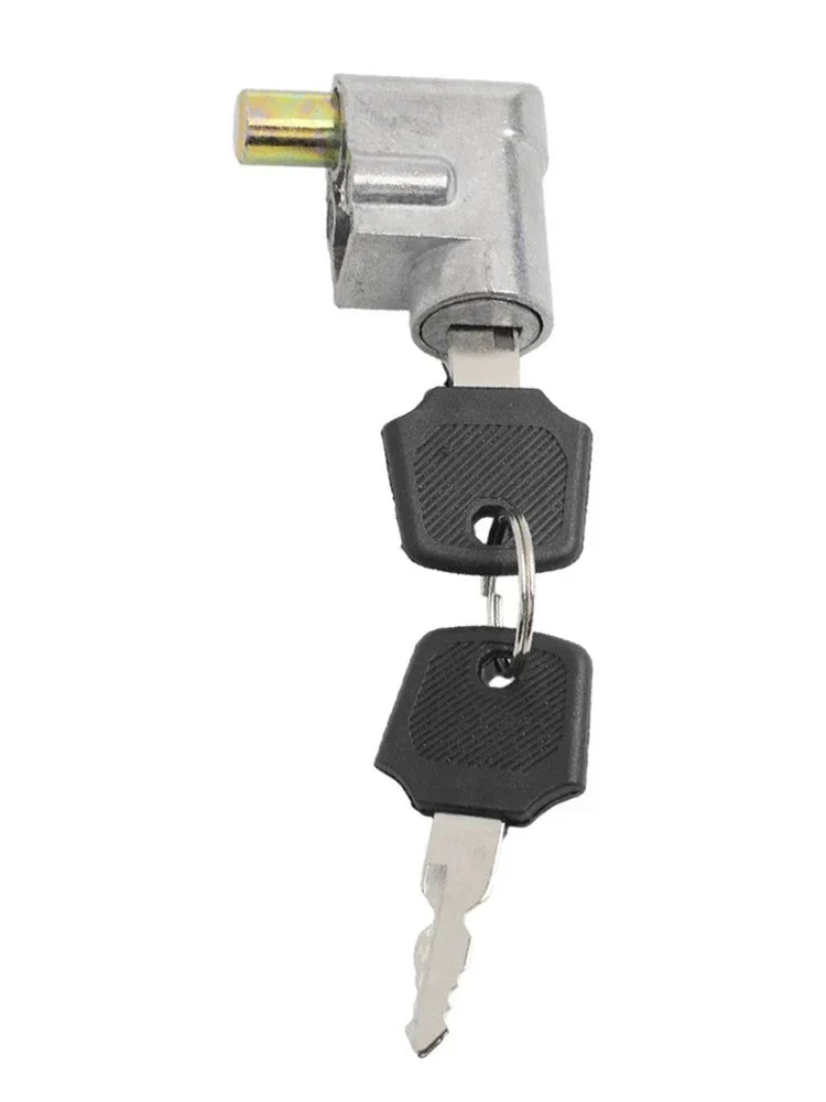 Battery Safety Pack Box Lock 2 Keys for Motorcycle Electric EBike Scooter
