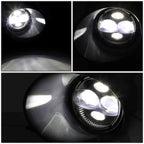 Fog Light Lamp Set for Ford F150 Lincoln Mark LT (2005–2008) Smoked Lens w/ Bezel + Switch