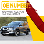 Rear Right Side Bumper Marker Light Reflector for Nissan Rogue (2017–2020)