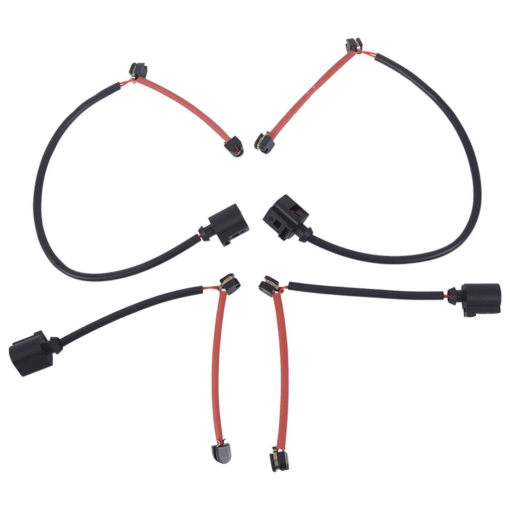 Set of 4 Brake Pad Wear Sensors for Audi Q7 (2007–2015) Porsche Cayenne (2003–2010) VW Touareg (2004–2010)