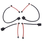 Set of 4 Brake Pad Wear Sensors for Audi Q7 (2007–2015) Porsche Cayenne (2003–2010) VW Touareg (2004–2010)