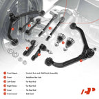 10x Control Arm, Sway Bar Link & Tie Rod for Jeep Liberty (2002–2004)