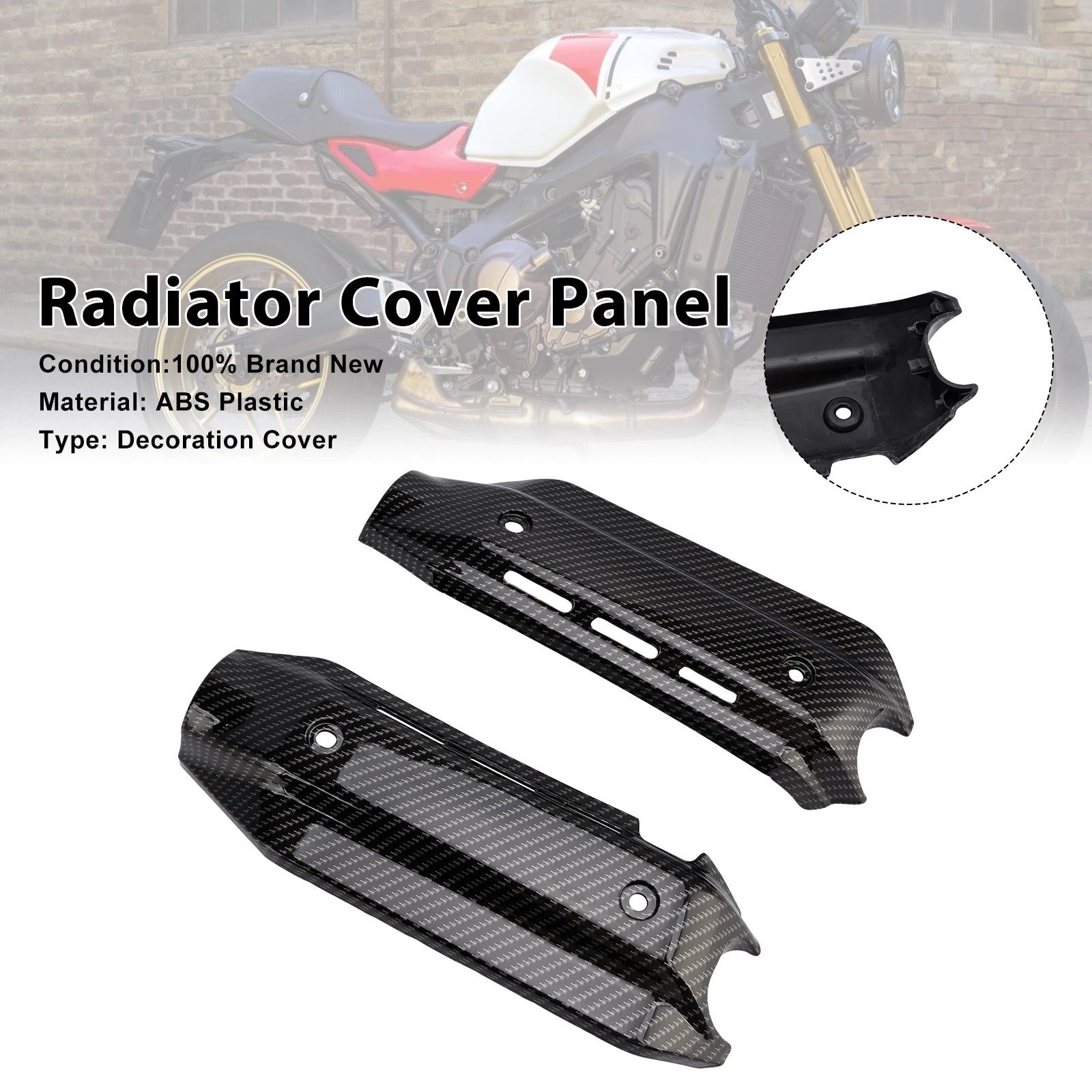 Radiator Side Cover Fairing Panels for Yamaha XSR900 (2022–2025)