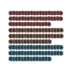 Set of 150 Quick Change Sanding Discs for Automotive Use (2 Inch)