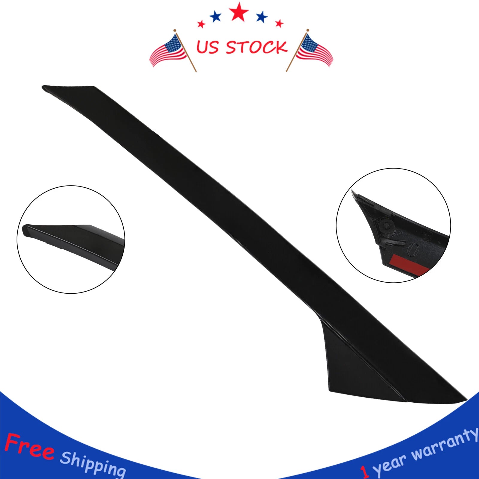 Passenger Side Windshield Trim Pillar Molding for Ford Explorer (2011–2019)