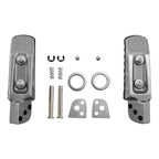Rear Passenger Footpegs Footrests for Kawasaki Z650 Ninja 650 (2017–2023)