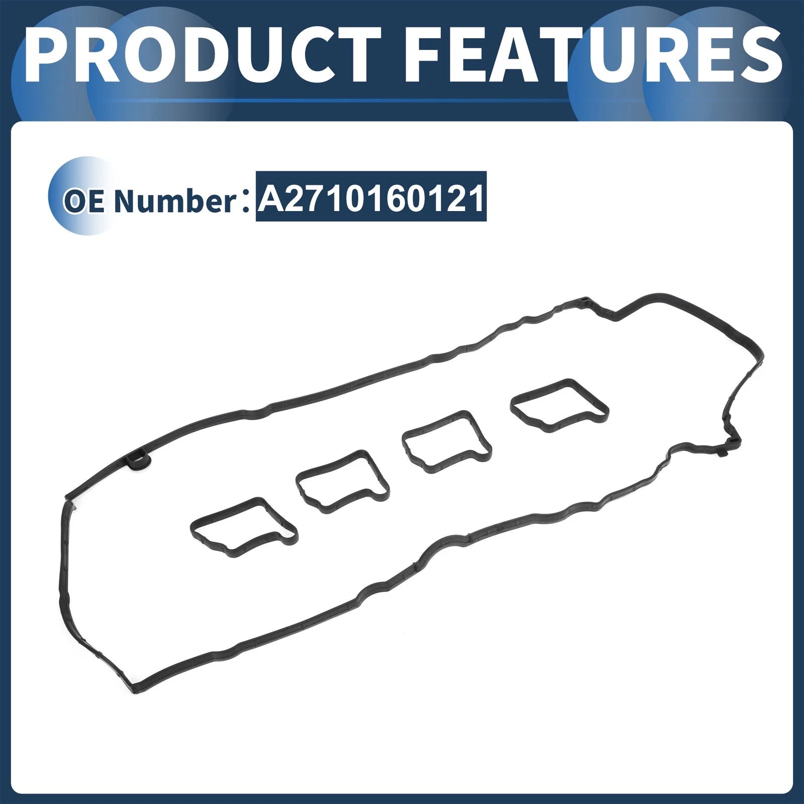 Valve Cover Gasket No.A2710160121 for Mercedes-Benz C180 (1997–2007)