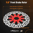 Pair of Floating Front Brake Rotors for Harley Trike (2009–2019)