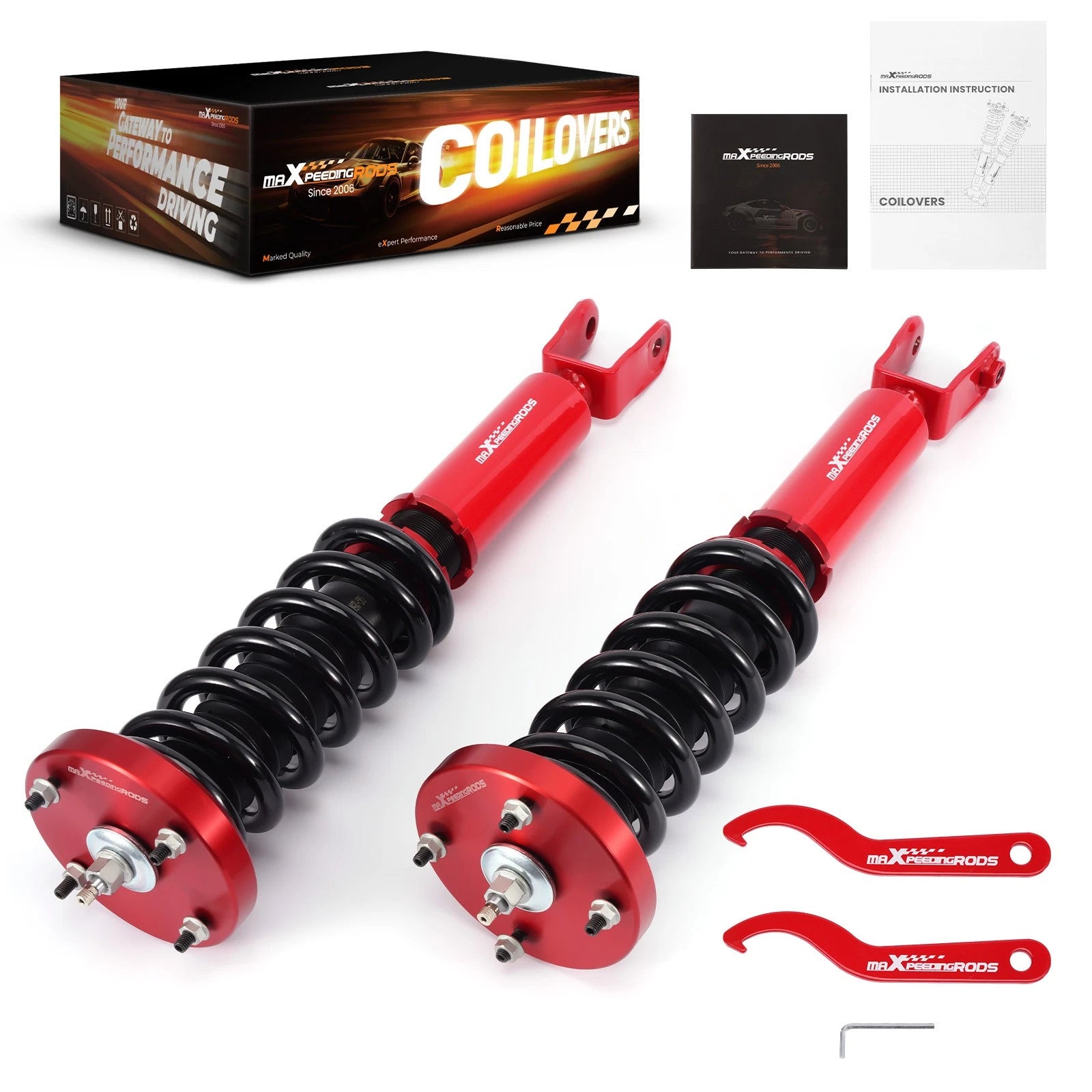 Air Spring to Coil Spring Conversion Kit for Jaguar XJ8 XJR (2003–2009)