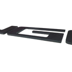 Matte Black Tailgate Letter ABS Inserts Inlay for 2024–2026 Ford Ranger