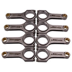 Set of 8 H-Beam Connecting Rods for Chevy LS (.945" Pin, 6.100" Length)