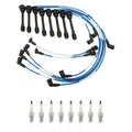 NGK Wire Set & 8 G-Power Platinum Spark Plugs for LS400 SC400 (1990–2000)