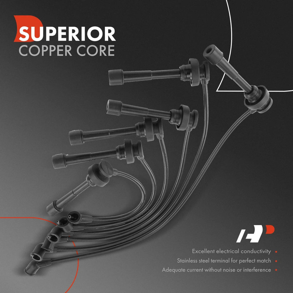 6x Spark Plug Wire Set for Mitsubishi Montero Sport (1997–2008)