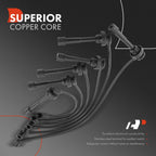 6x Spark Plug Wire Set for Mitsubishi Montero Sport (1997–2008)