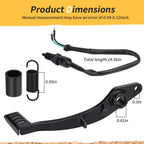 Rear Brake Foot Pedal Lever w/ Sensor Switch for Honda CB300F CBR300R (2016–2022)