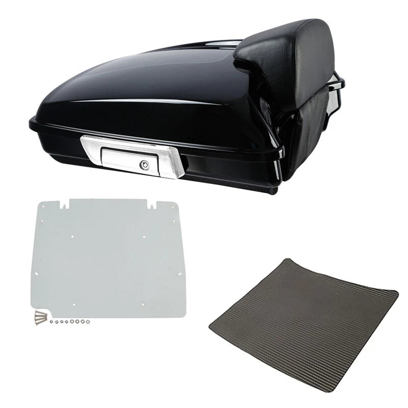 Razor Trunk Backrest Pad Plate for Harley Touring Road Street Glide (2014–2026)