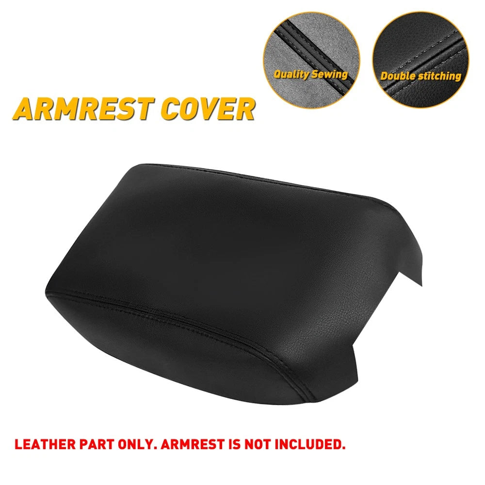 Leather Center Console Lid Armrest Cover for Toyota Camry (2012–2017)