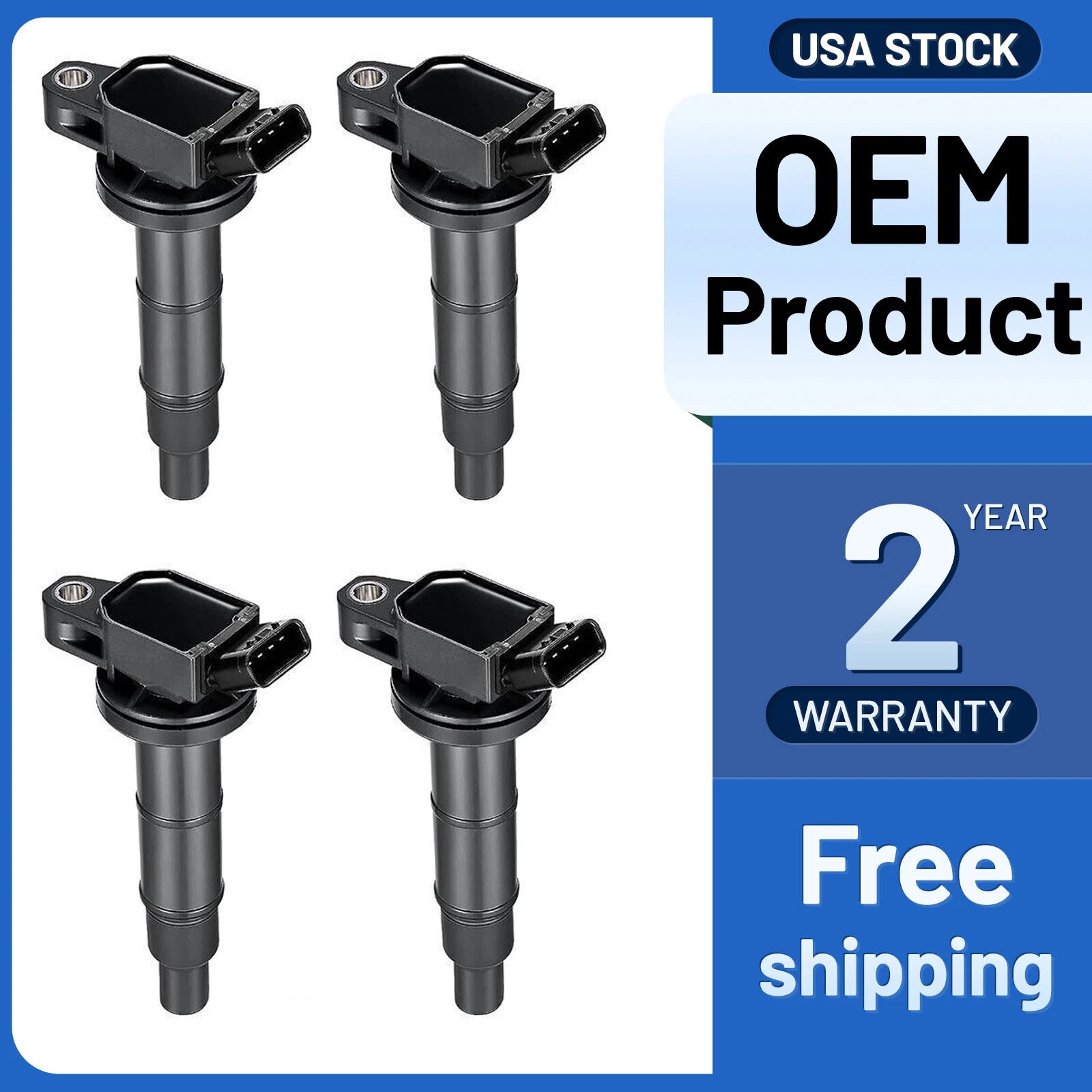 Ignition Coil Pack for Toyota RAV4 (2001–2003) 2.0L L4
