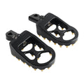 CNC Wide Fat Foot Pegs for Harley Dyna Sportster Fatboy