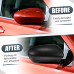 Right Side Mirror Cover Cap for Nissan Qashqai J10 (2007–2014) Matte Black