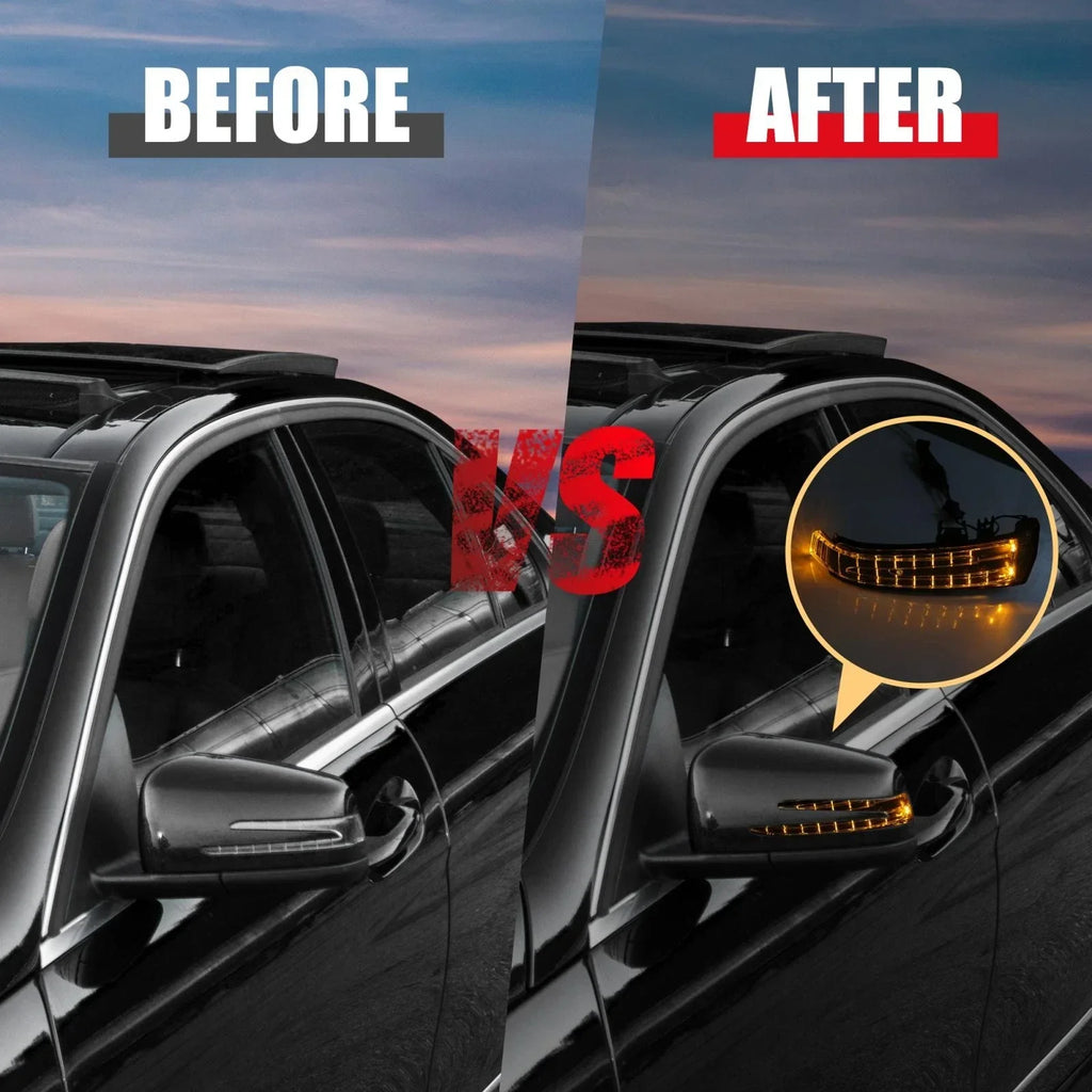 Right Side Mirror Turn Signal Light for Mercedes Benz W204 C204 W212 (2007-2015)