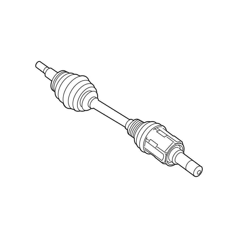 CV Axle Assembly for Dodge Durango (OEM Mopar)