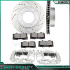 Front Brake Calipers & Rotors with Ceramic Pads for Toyota 4Runner (2003–2009)