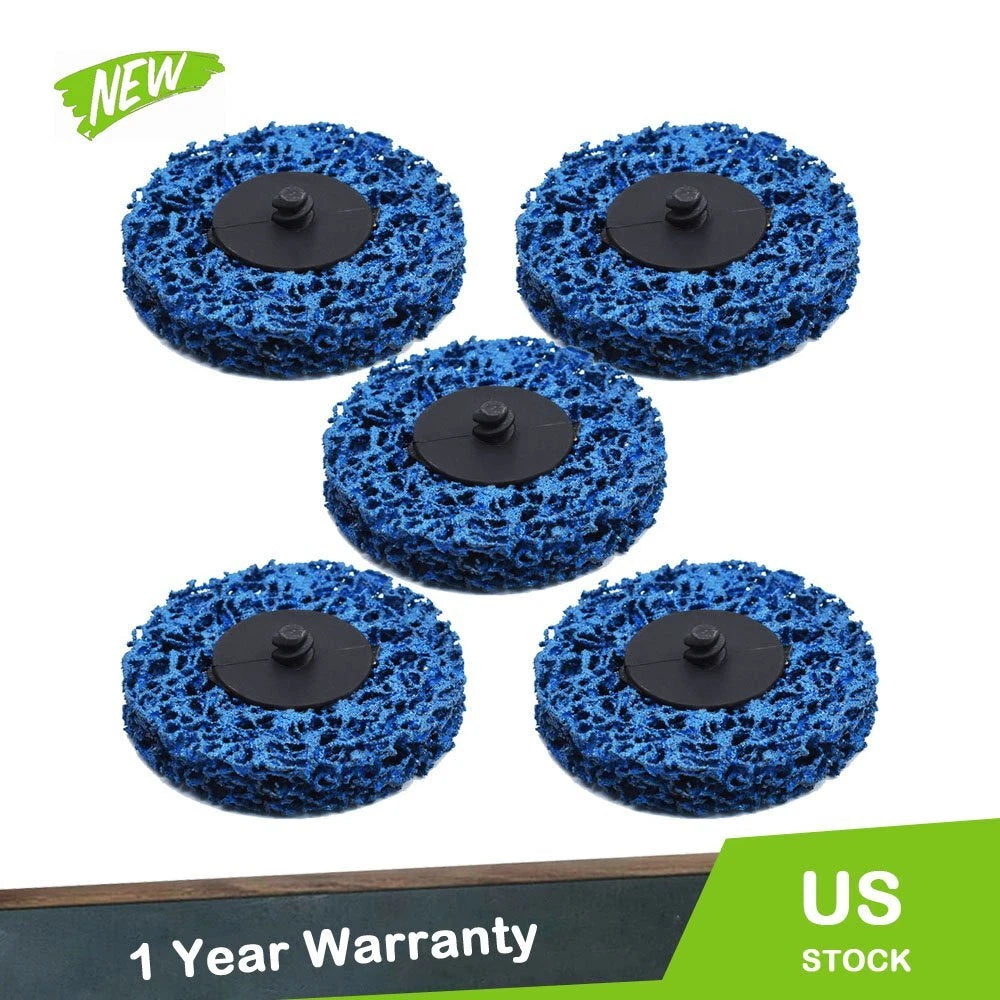5 Pack Easy Strip & Clean Discs for Automotive Paint and Rust