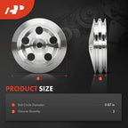 Power Steering Pump Pulley for BBC SBC and Small Block Ford