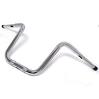 10" Chrome Fat Mini Ape Handlebar for Harley Road King (2014–Present)