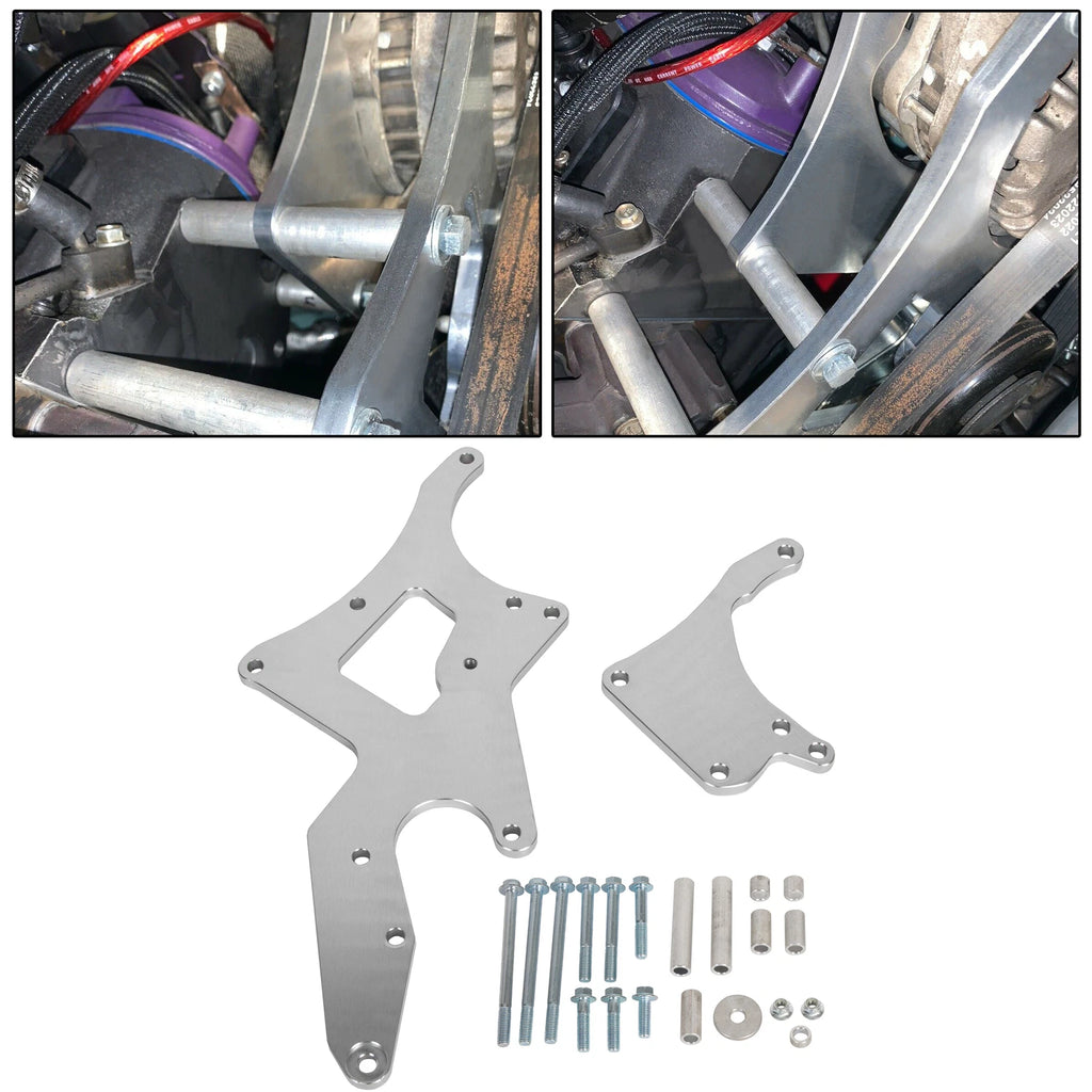 Serpentine Bracket for LS Engines (Alternator Power Steering Pump Swap)