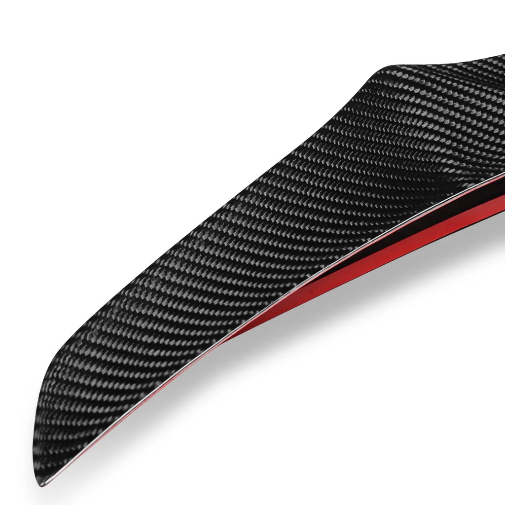 Carbon Fiber Duckbill Rear Trunk Lip Spoiler for Mazda 3 Sedan (2019–2021)