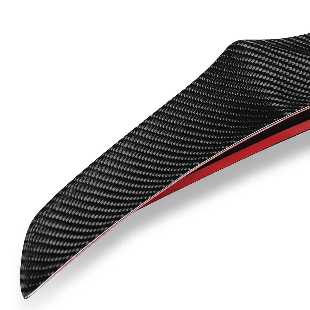 Carbon Fiber Duckbill Rear Trunk Lip Spoiler for Mazda 3 Sedan (2019–2021)