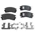 Set of 4 NAO Brake Pads for Nissan Sentra (1991–1994)